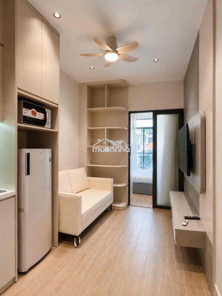 Căn hộ 1 phòng ngủ - bancol thoáng - ngay trung tâm quận 3
