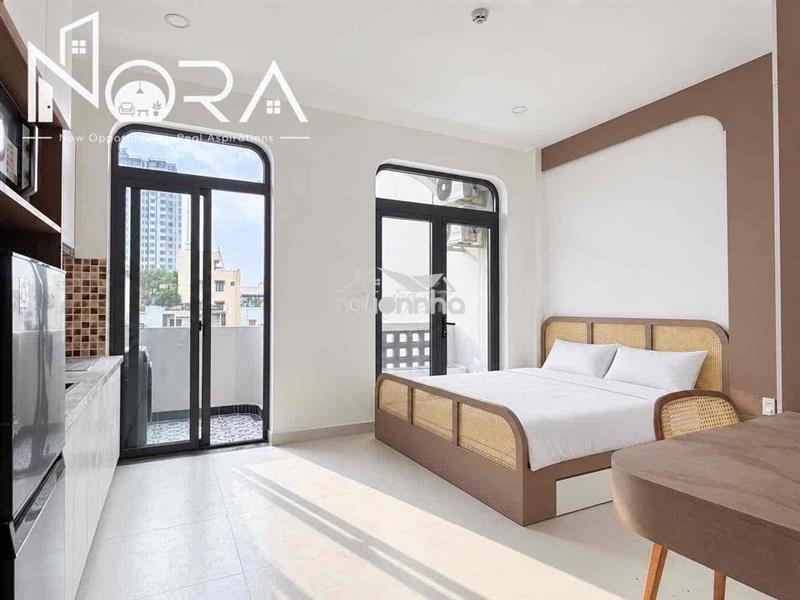 Khai trương căn hộ dịch vụ mới 100%,full nội thất,gần kingdom 101,hado