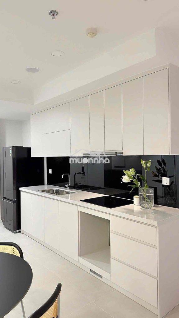 Căn hộ dv 1 phòng ngủ - tone màu trắng sang trọng, luxury - nội thất - Ảnh 4