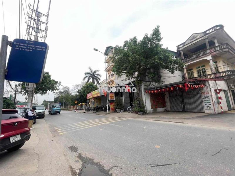 Giá hơn 5 tỷ 92m kinh doanh mặt phố thị trấn đông anh hà nội