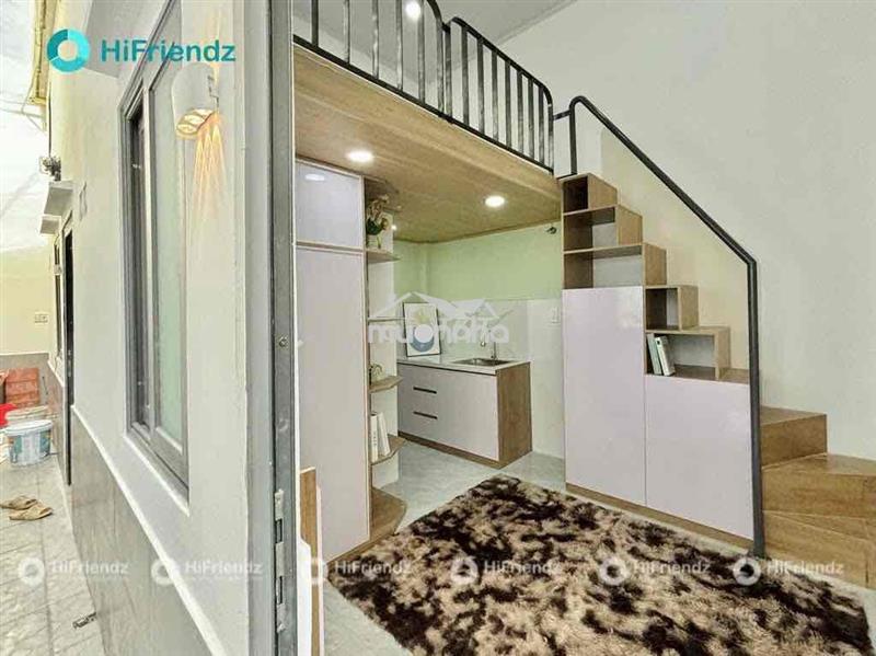 Trọ trệt dắt xe vô nhà - gác cao - sẵn nt - cách đh công thương 300m