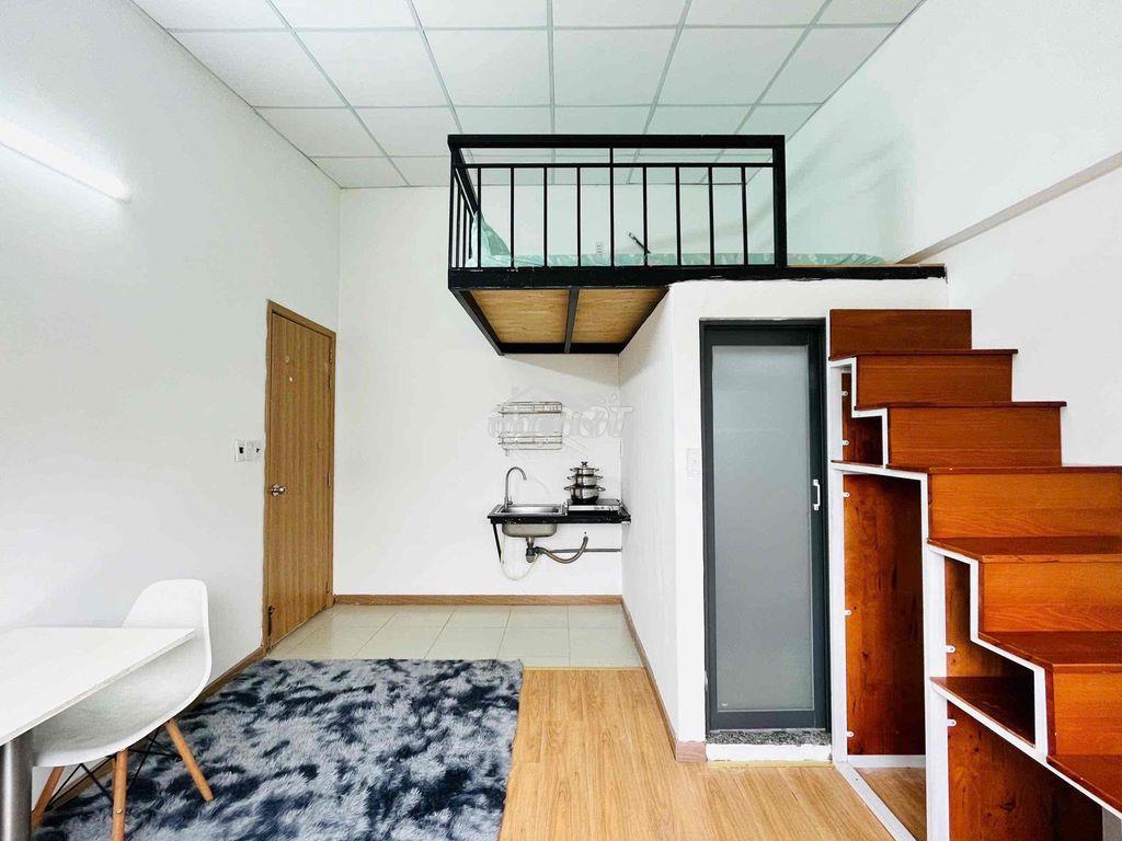 Phòng gác lửng thoáng mát ngay nơ trang long - Ảnh 2