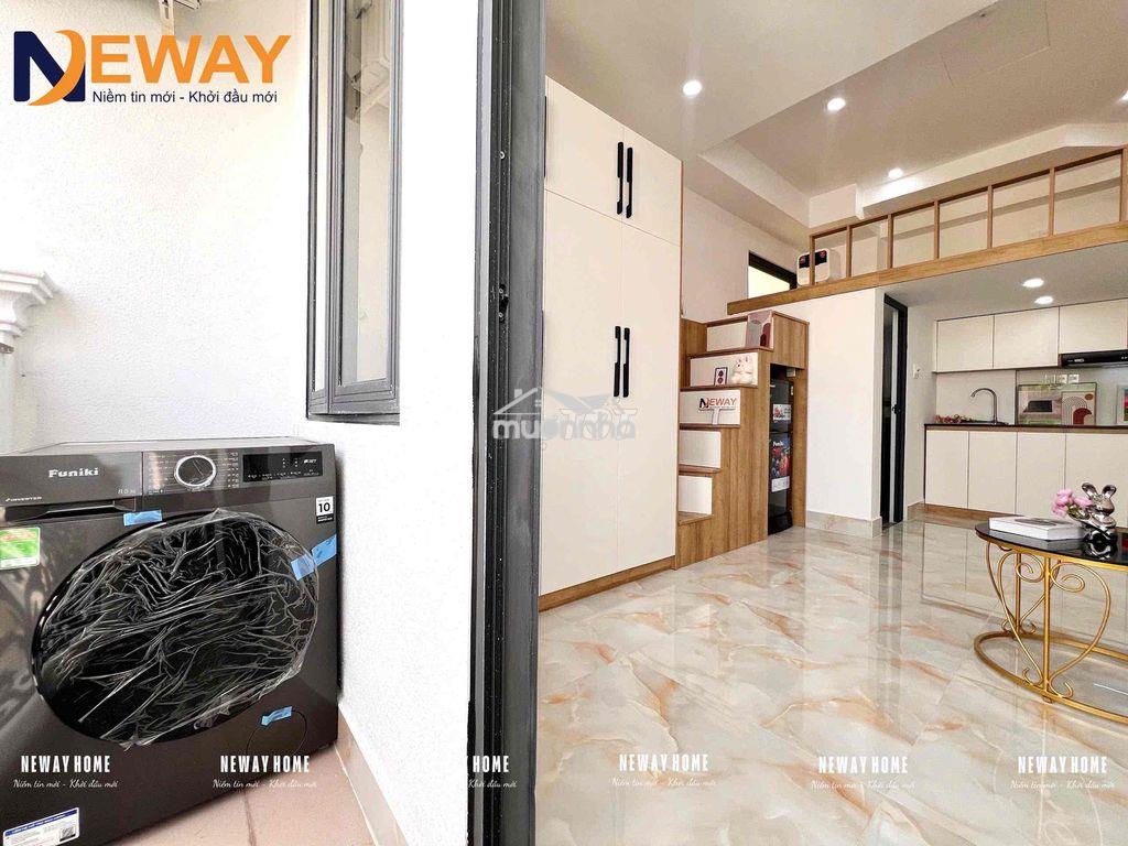 Căn hộ dịch vụ cao cấp mới - full nt máy giặt riêng - ngay ngã tư 4 xã - Ảnh 4