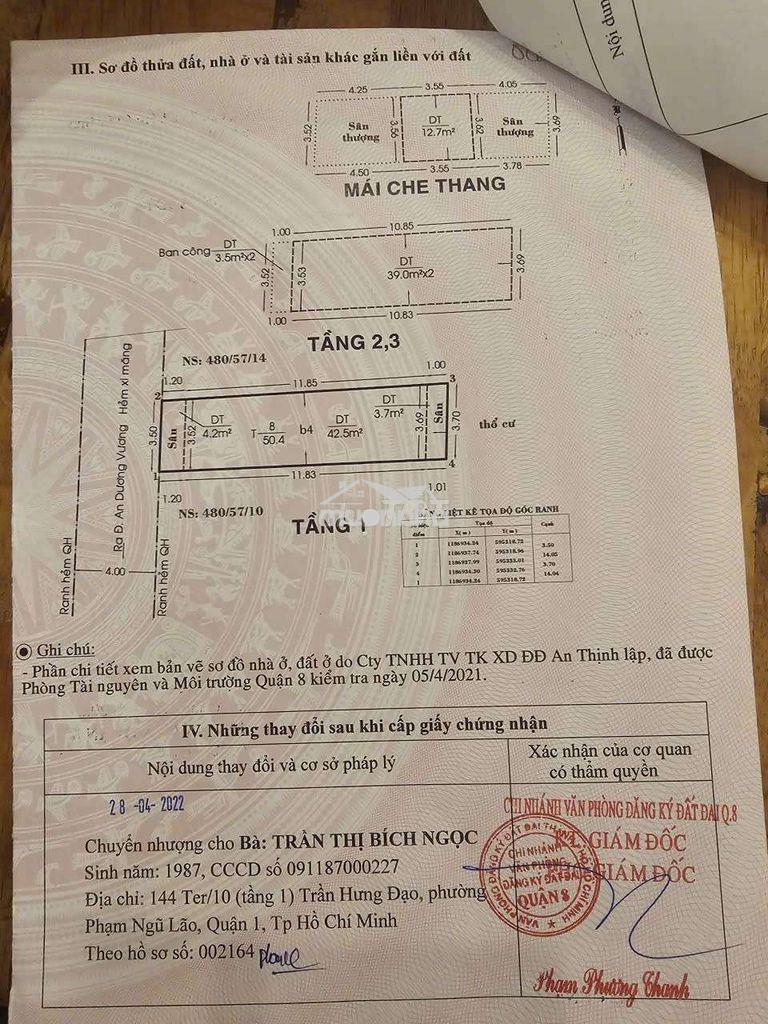 Bán nhà mặt tiền kinh doanh q6 gia phú p bình tiên - Ảnh 3