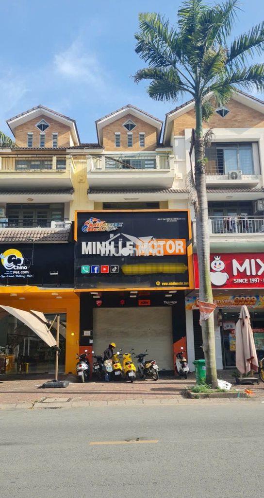 Cho thuê nhà phố mt đường trần trọng cung - dt: 5x20m : gía 45 triệu