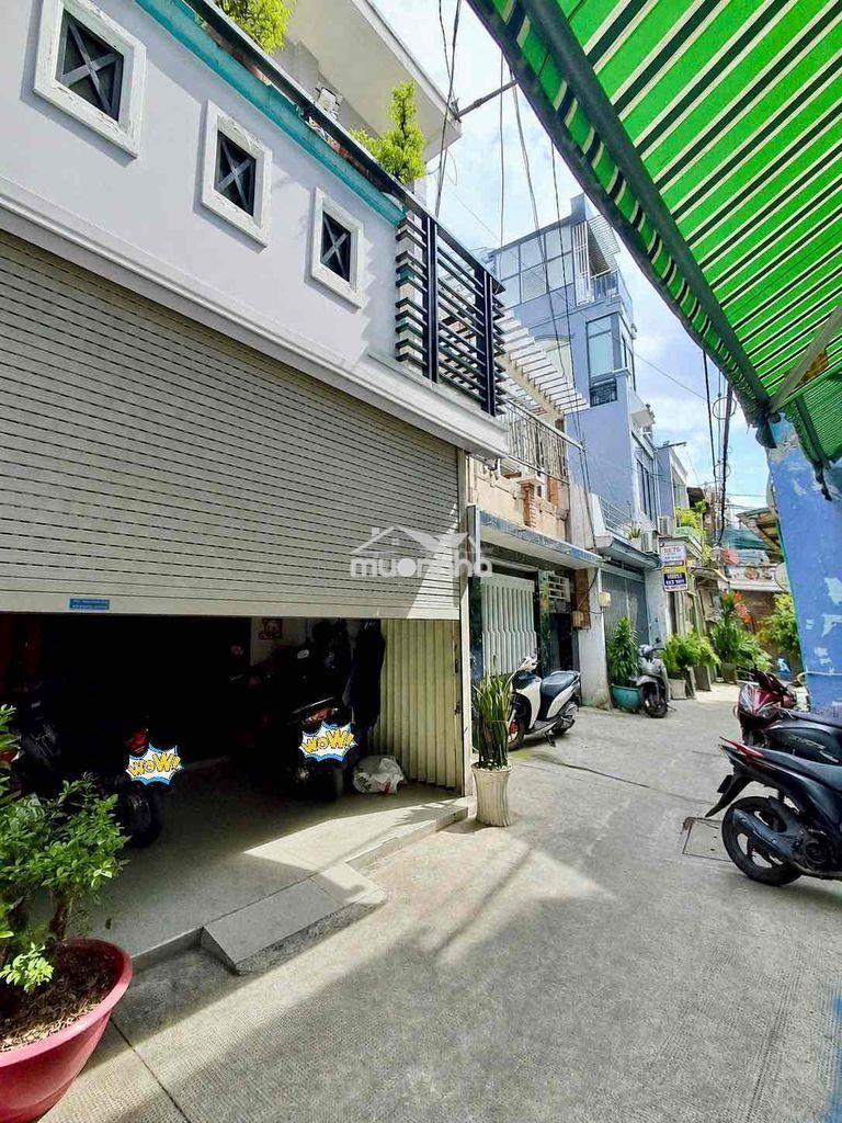 Nhà bán 57m 1 lầu đúc hẻm 4m bà hom quận 6 - 2