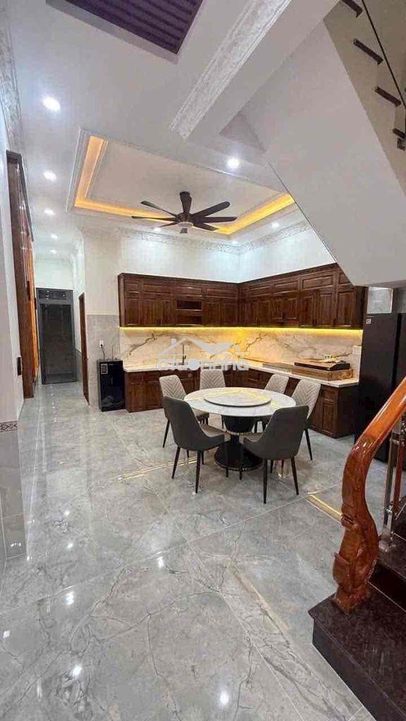 🔥 118m² – nhà 3 tầng mới tinh – gara ô tô – full nội thất – sau lưng g - 4