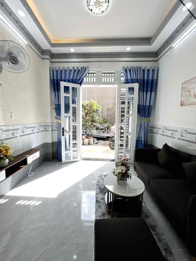 Bán nhà mới xây lầu đúc hẻm 2174 huỳnh tấn phát dt:3,2x7m 2tầng 2pn - Ảnh 4