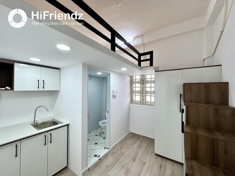 Cho thuê duplex mới xây trần khắc chân quận 1 - gần ueh, khoa học xã hội và nhân văn, đh ngoại thương