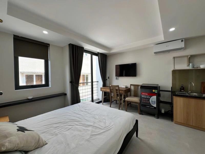 Cho thuê căn hộ hầm xe ,thang máy ngay nơ trang long thuận tiện đi các quận trung tâm - Ảnh 4