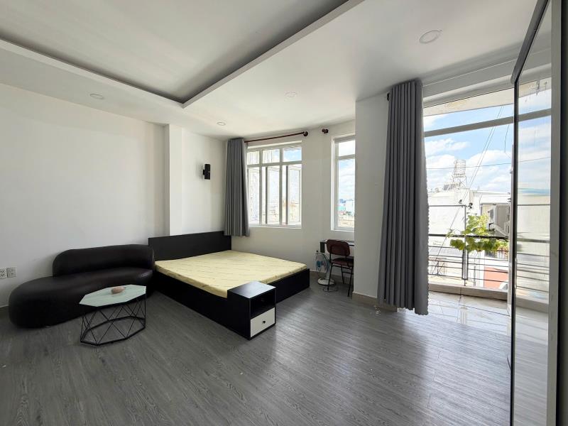 Cho thuê căn hộ 45m² ban công, máy giặt riêng nguyễn thượng hiền, phú nhuận tiện qua q1 và q3.