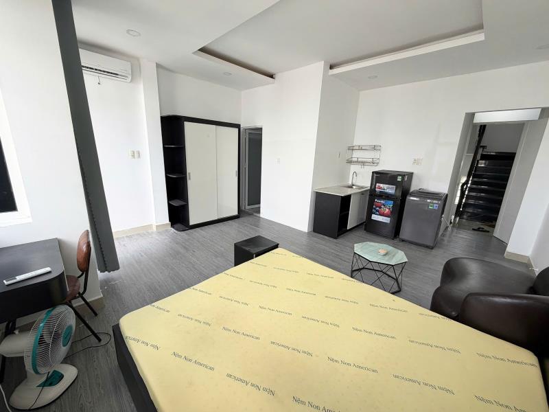 Cho thuê căn hộ 45m² ban công, máy giặt riêng nguyễn thượng hiền, phú nhuận tiện qua q1 và q3. - Ảnh 3