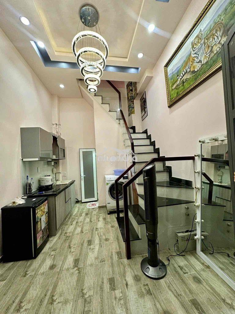 Cho thuê nhà tân định q1 - nhà 1 trệt 2 lầu, đầy đủ nội thất