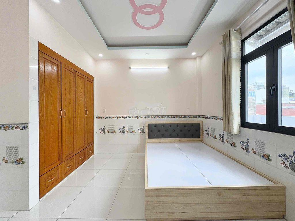 Cho thuê studio cửa sổ trời full nội thất gần emart phan huy ích - Ảnh 4