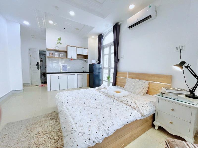 Căn hộ ban công – 40m2  – phạm ngũ lão, gò vấp giáp phú nhuận – di chuyển nhanh qua phú nhuận, bình thạnh, gần sân bay tân sơn nhất