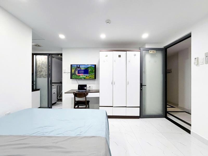 Studio ban công, thang máy, hầm xe ngay chợ bà chiểu, bùi hữu nghĩa,gần phan xích long, cầu bông, lê văn duyệt - Ảnh 4