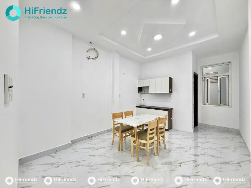 Căn hộ 1 phòng ngủ rộng 40m2 sẵn nội thất gần etown cộng hoà - Ảnh 4