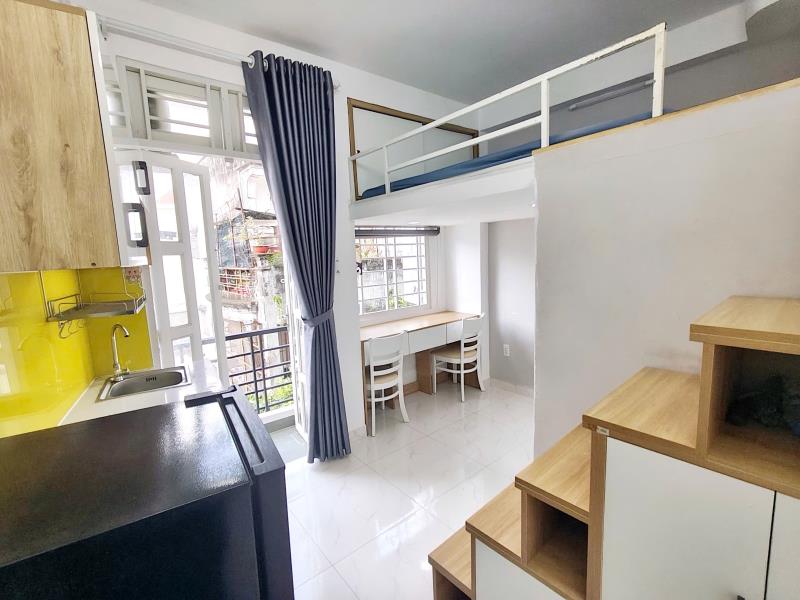 Căn hộ có gác – ban công – 35m2  –  nguyễn thị huỳnh, phú nhuận  – gần sân bay tân sơn nhất - Ảnh 4