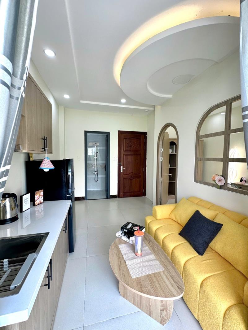 Cho thuê căn hộ 1pn, bếp riêng, ban công siêu rộng – nguyễn xí, bình thạnh | gần vlu, hutech, hiu - Ảnh 4