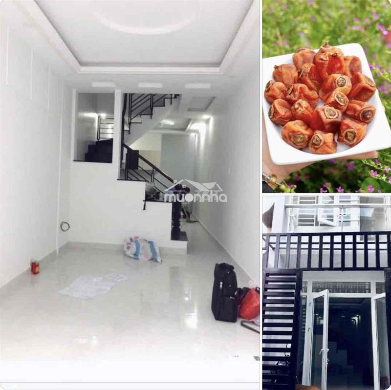 Nhà mới rộng, giá bình dân, dài 14m, 1 trệt 1 lầu, 2p. ngủ ở gd 4-5ng