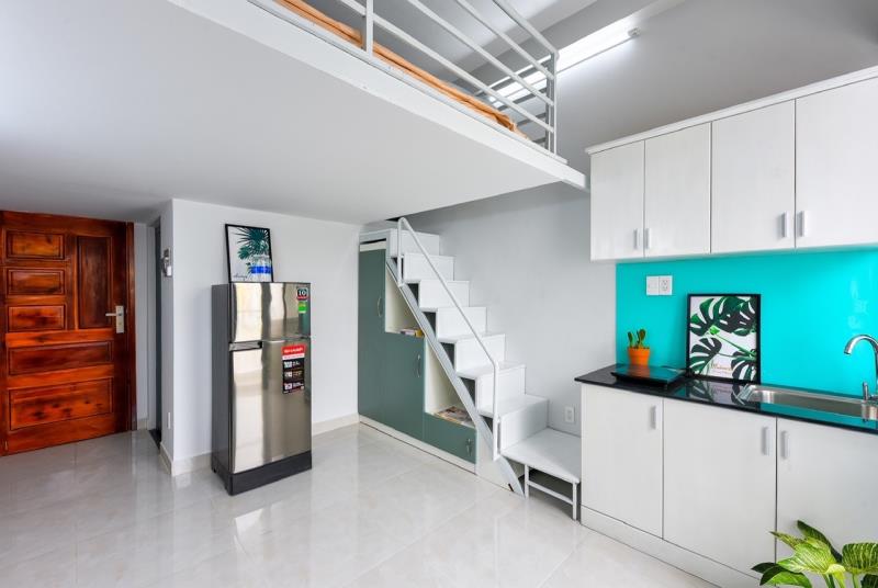 Cho thuê phòng gác 40m², ban công lớn thoáng – nơ trang long, bình thạnh gần vlu, ftu, uth, luật - Ảnh 2