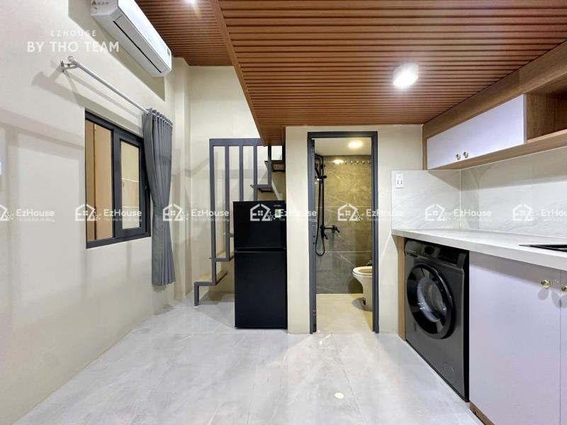 Chính chủ cho thuê duplex có máy giặt riêng - full nội thất | ngay cầu vượt hoàng hoa thám, etown cộng hoà, học viện hàng không - Ảnh 3