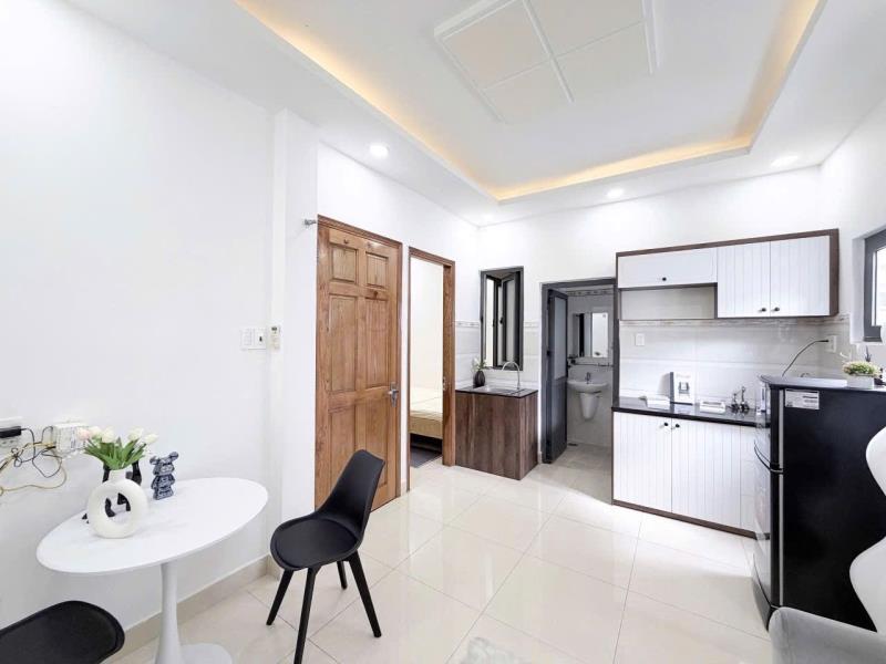 Căn hộ 1pn cửa sổ thoáng mát – full nội thất – tòa nhà thang máy – giá 7tr - Ảnh 2