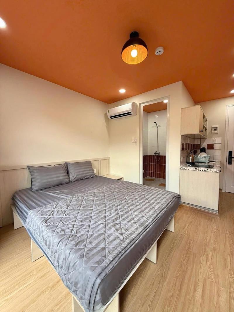 Studio full nội thất cửa sổ lớn siêu thoáng ngay chu văn an tiện đi nơ trang long, lê quang định, tiện đi phú nhuận, gò vấp