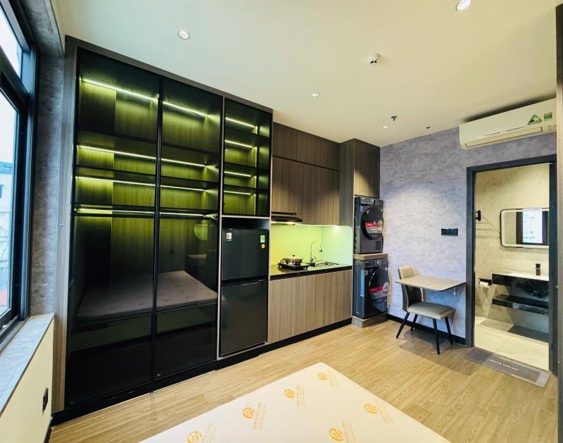 Studio cửa sổ lớn full nội thất máy giặt riêng | trần quý cáp,  bình thạnh - Ảnh 2
