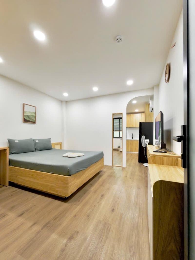 Cho thuê căn hộ 2pn, 1pn, studio bancol full nội thất thang máy, gần sân bay, cv gia định, bệnh viện tâm anh