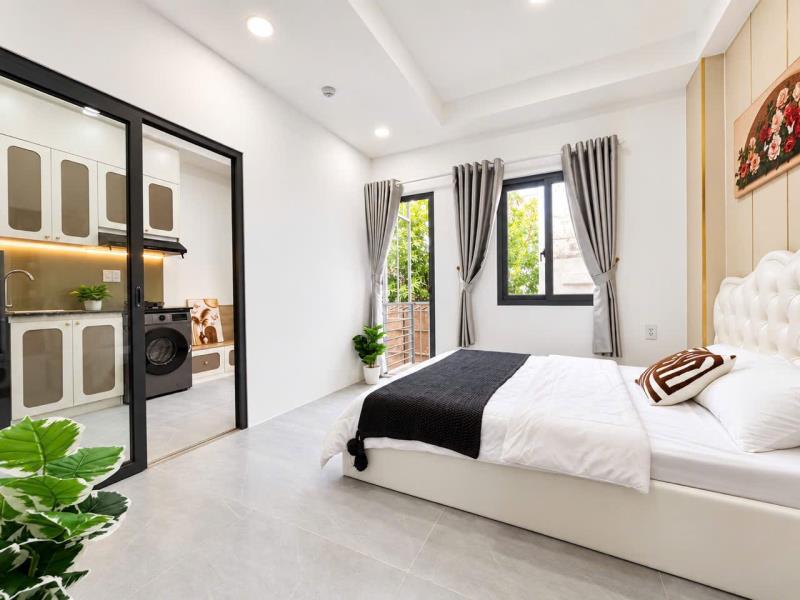 🏡 Căn hộ cho thuê có thang máy - cửa sổ - ban công - gần đại học văn lang - nguyễn xí - đi thẳng ra tới ung văn khiêm - bình thạnh - Ảnh 3