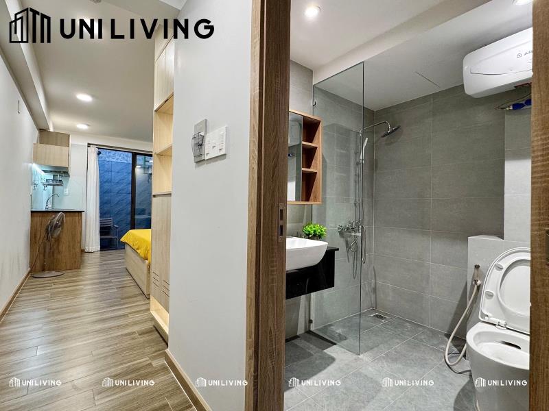 Chỉnh chủ khai trương chdv có sân vườn - full nội thất - sát quận 1 - giá 9.300.000/tháng