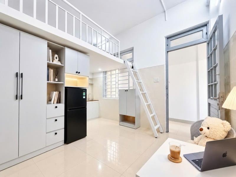 🏠 Cho thuê căn hộ chung cư mini 1pn • full nội thất – ban công | sau lotte mart cộng hoà – nguyễn quang bích • hoàng văn thụ – khu k300 • nhà ga t3 - Ảnh 3