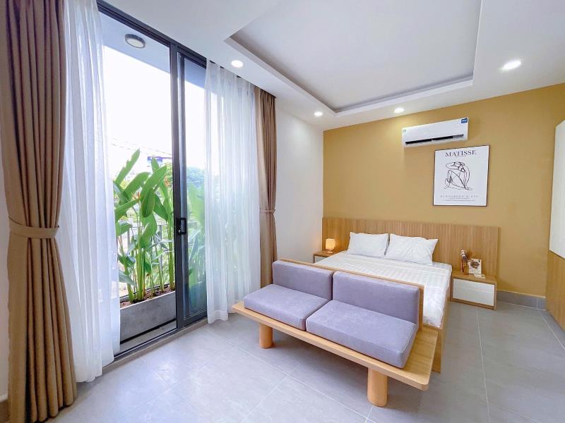Cho thuê căn hộ 1 phòng ngủ - ban công – điện biên phủ, bình thạnh giáp ranh quận 1 - ***