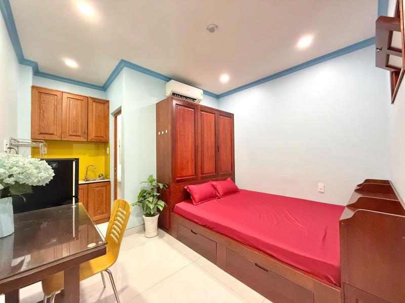Phòng mới full nội thất, an ninh gần đại học bách khoa q10