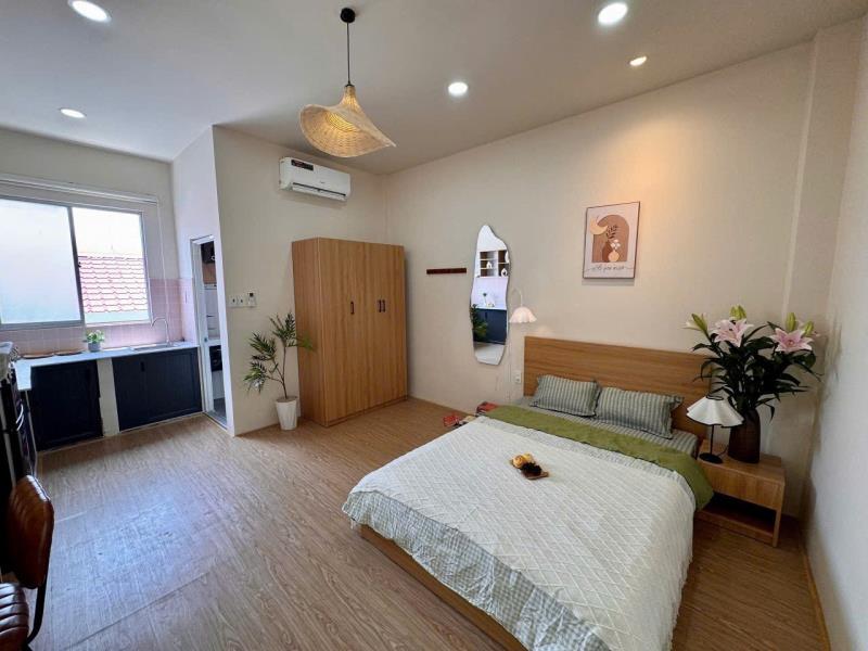 Cho thuê căn hộ full nội thất cửa sổ trời tại đào duy anh phú nhuận - Ảnh 3