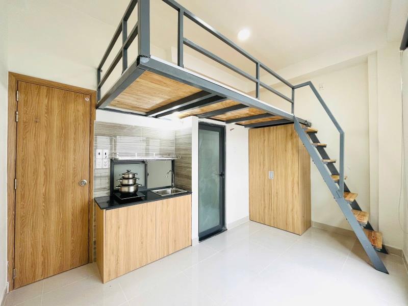 Duplex gác cao bancon thoáng full nội thất tại phan văn hân ngay cầu thị nghè gần thảo cầm viên - Ảnh 4