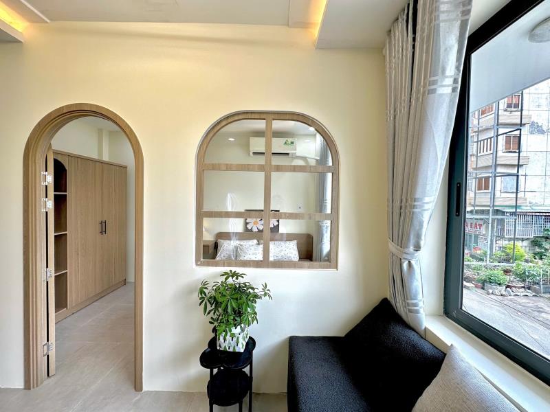 Thuê ngay căn hộ 1pn ngủ 40m2 rộng thoáng full nội thất hiện đại - an ninh cao - thuận tiện di chuyển - Ảnh 3
