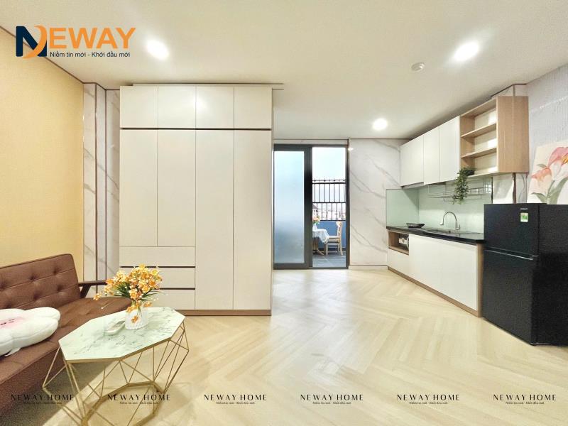 Studio tách bếp bancol | ngay aeon tân phú | full nội thất mới - nhà thang máy - Ảnh 2
