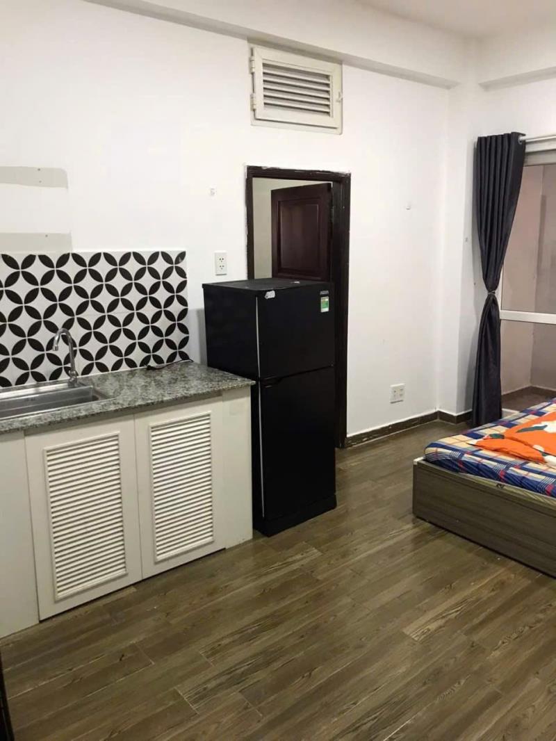 Cho thuê căn hộ studio full nội thất tại quận 4, hẻm rộng, cách mặt tiền đường 50m  - Ảnh 3