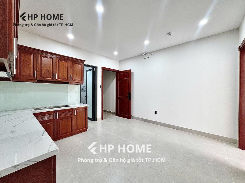 Cho thuê căn hộ 1 phòng ngủ ban công, đang setup nội thất gần chợ thị nghè - giáp quận 1  - Ảnh 2