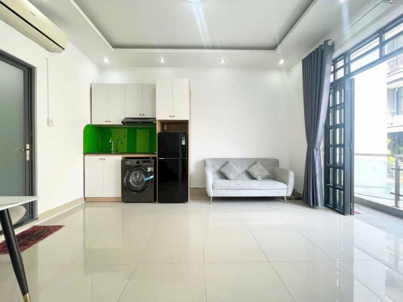 🍃Căn hộ 1pn ngay ngã tư hàng xanh/ khu thị nghè - dakao  - Ảnh 3