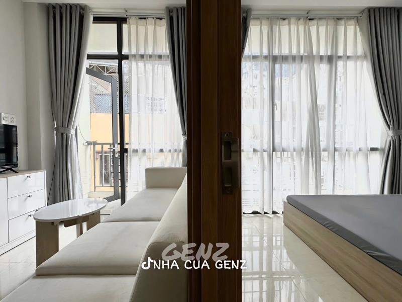 Cho thuê căn hộ ngay công viên gia định gần sân bay ban công siêu thoáng