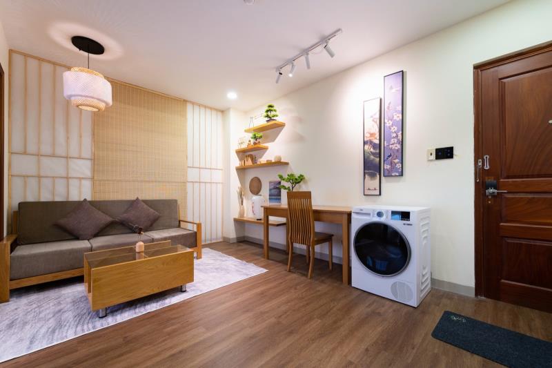 Cho thuê căn hộ 1 phòng ngủ vibe nhật bản, ban công thoáng– phạm viết chánh, bình thạnh khu phố nhật, gần q1, q2 - Ảnh 3