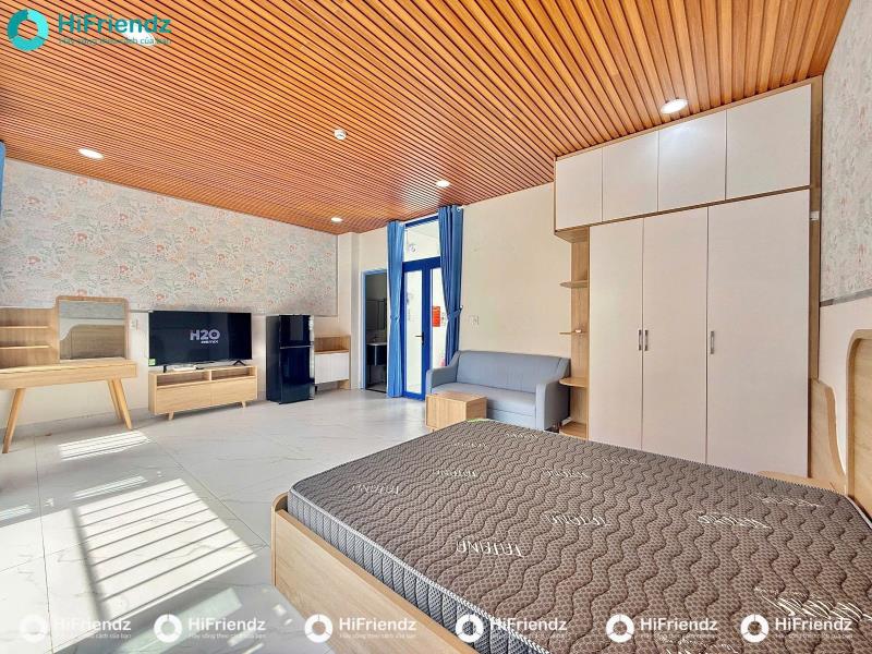 Cho thuê căn hộ studio ban công rộng rãi 40m2 | gần công viên gia định - phú nhuận - bình thạnh - Ảnh 4