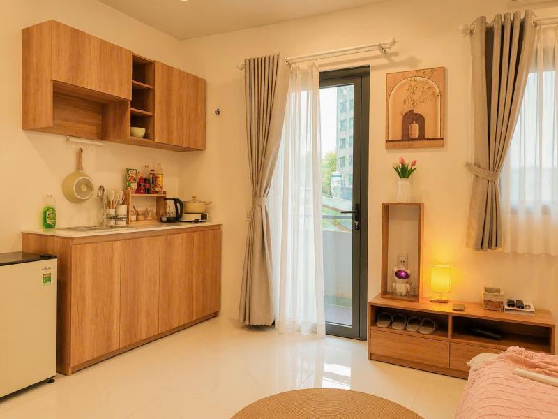 Studio ban công, cửa sổ thoáng | gần chợ phạm văn hai – trường sa