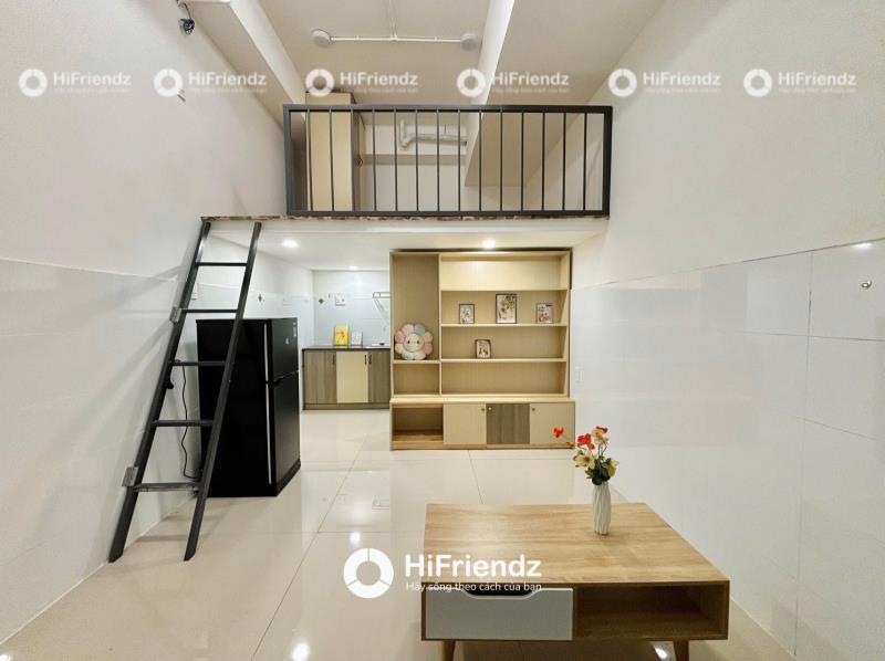 Phòng trọ duplex cửa sổ trời full nột thất, khu vực tân phú, gần đại học văn hiến
