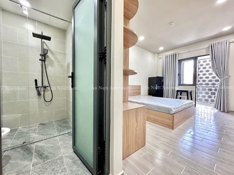 🍃Cho thuê căn hộ studio ban công ngay gần chợ bà chiểu