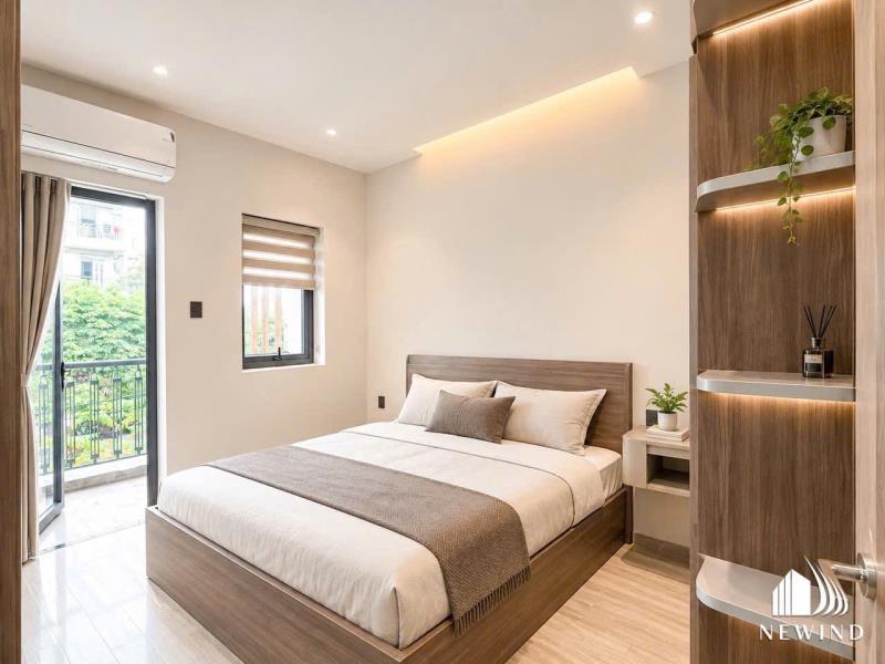 Căn hộ 1pn ban công siêu thoáng ngay chu văn an – gần chợ bà chiểu - Ảnh 2