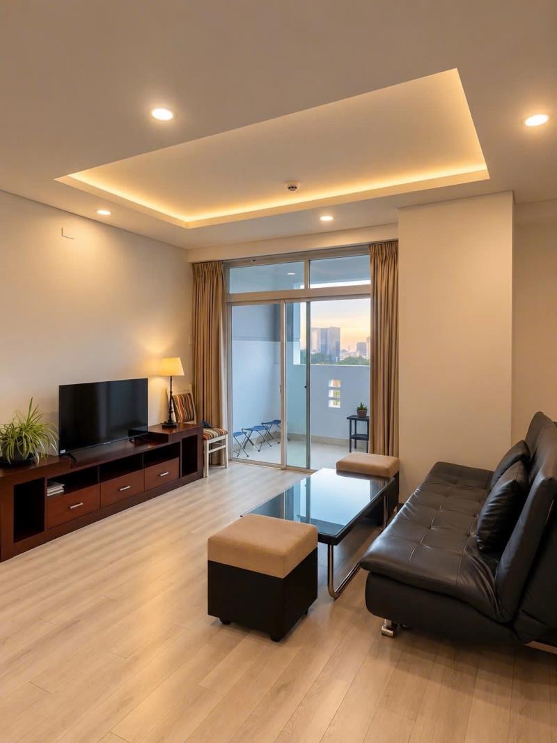 Căn hộ 1 phòng ngủ - bancol cửa sổ thoáng - thang máy - ngay trung tâm quận 1 - Ảnh 2